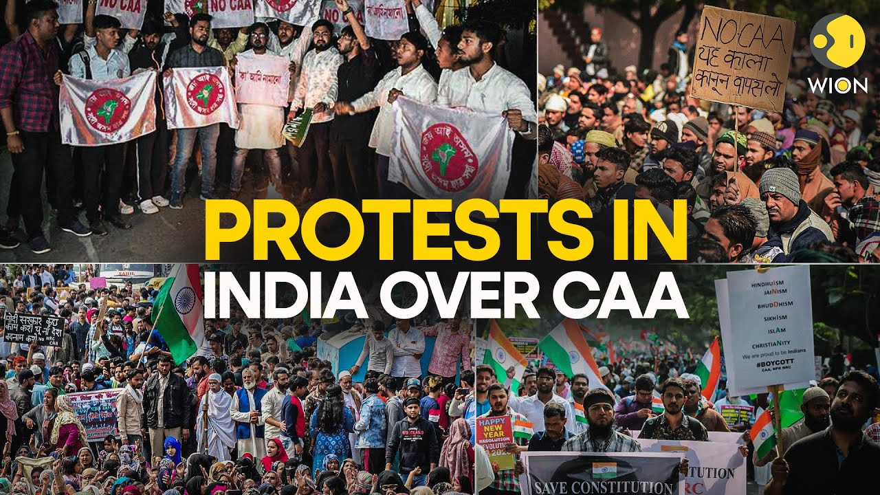 CAA rules notified: Protests erupt in some Indian states against CAA | WION Originals