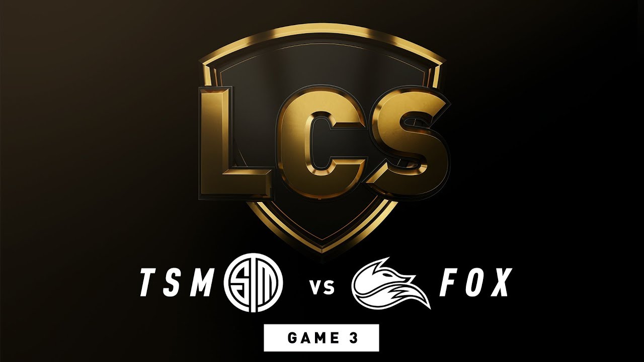 FOX vs. TSM | Quarterfinals Game 3 | LCS Spring Split | Echo Fox vs. TSM (2019)