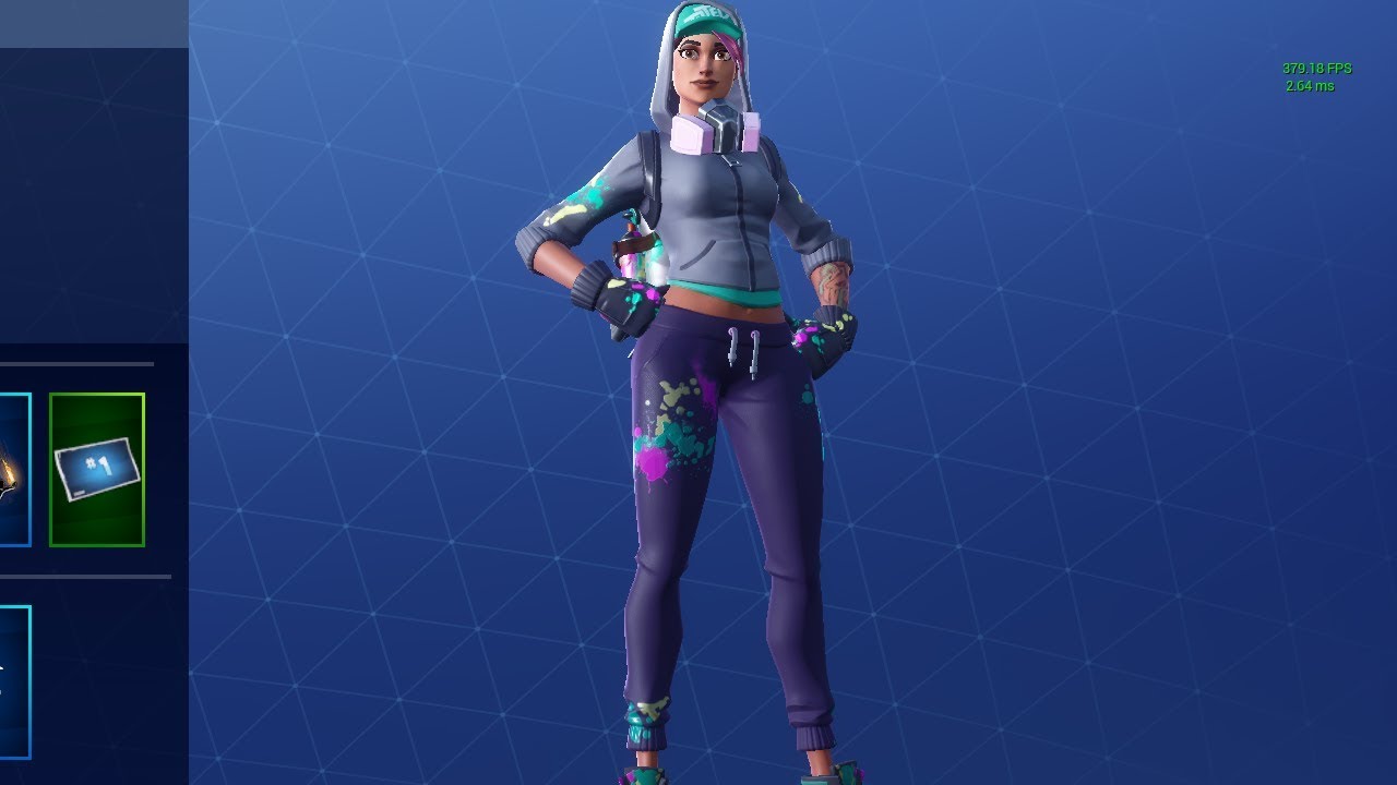 SKIN T&Eacute;KNICA PICHADORA NO FORTNITE &lsaquo; MayconLorenz &rsaquo;