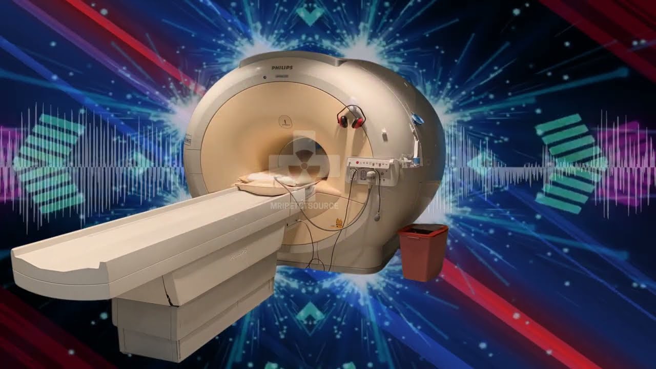 MRI Sounds Compilation w/ 4K Audio Visualizer