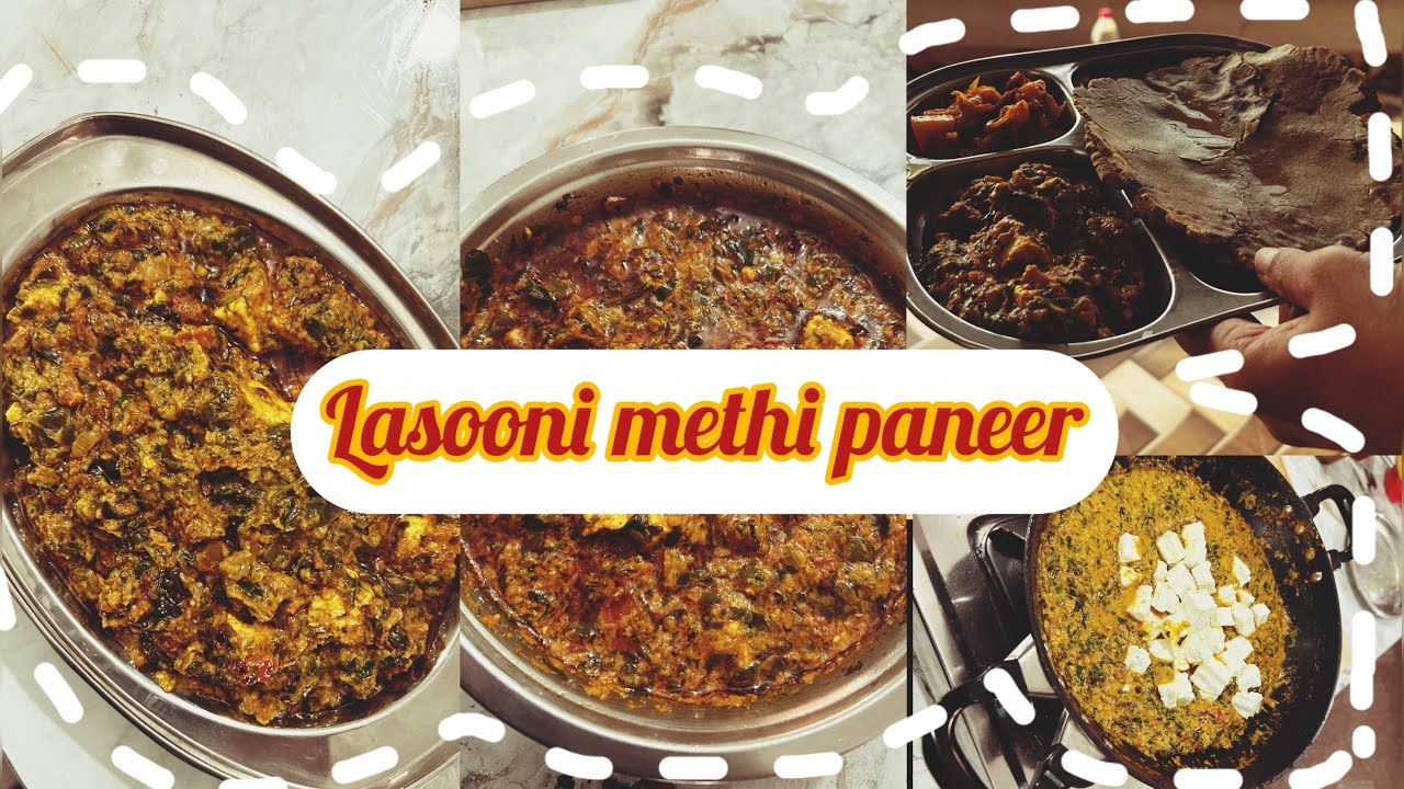 Lasooni Methi Paneer Recipe | Simple Ingredients Big Flavor | Ghar Zaika Safar