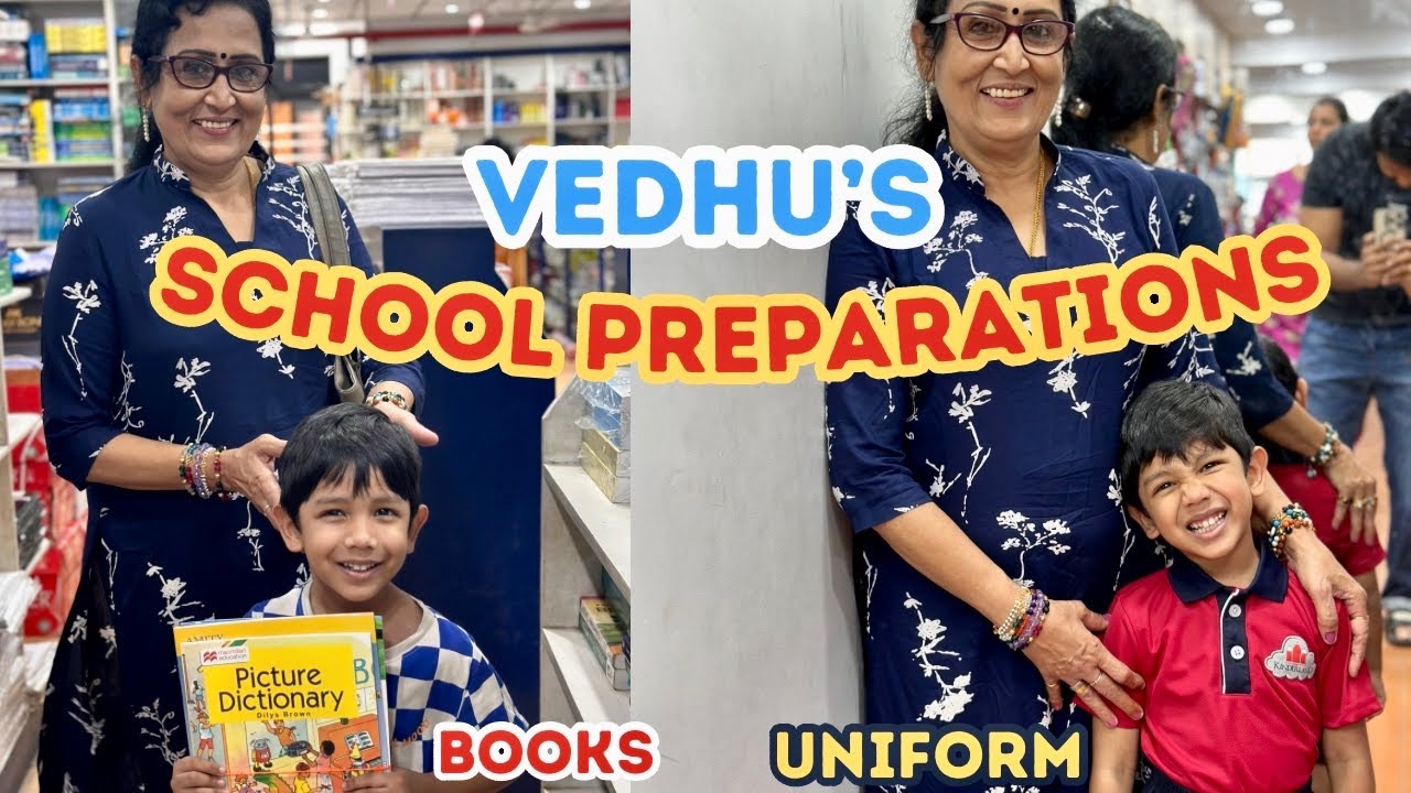 Vedhu’s Gets Ready For School | Choice School