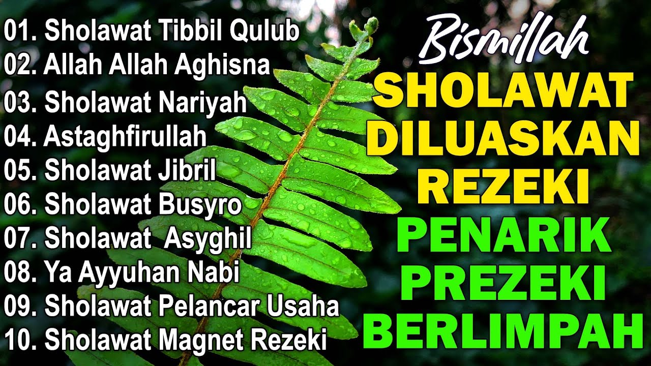 KUMPULAN SHOLAWAT TERBARU 2026 | SHOLAWAT JIBRIL PENARIK REZEKI, BUSYRO | SHOLAWAT TERPOPULER 2026