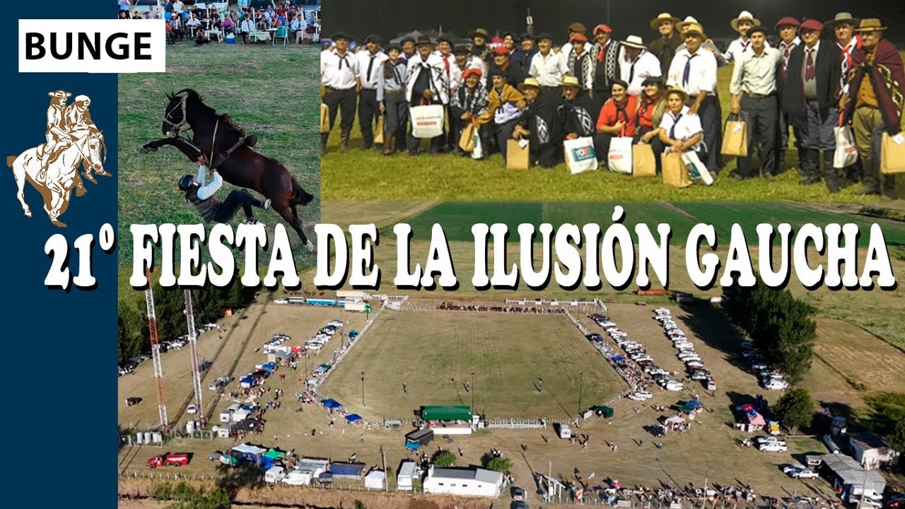 EMILIO V. BUNGE 🐎 21º FIESTA DE LA ILUSIÓN GAUCHA - APADRINANDO Nº 429