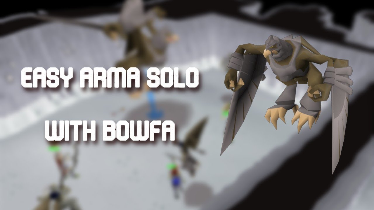 OSRS | Easy Armadyl Solo Kill with Bowfa