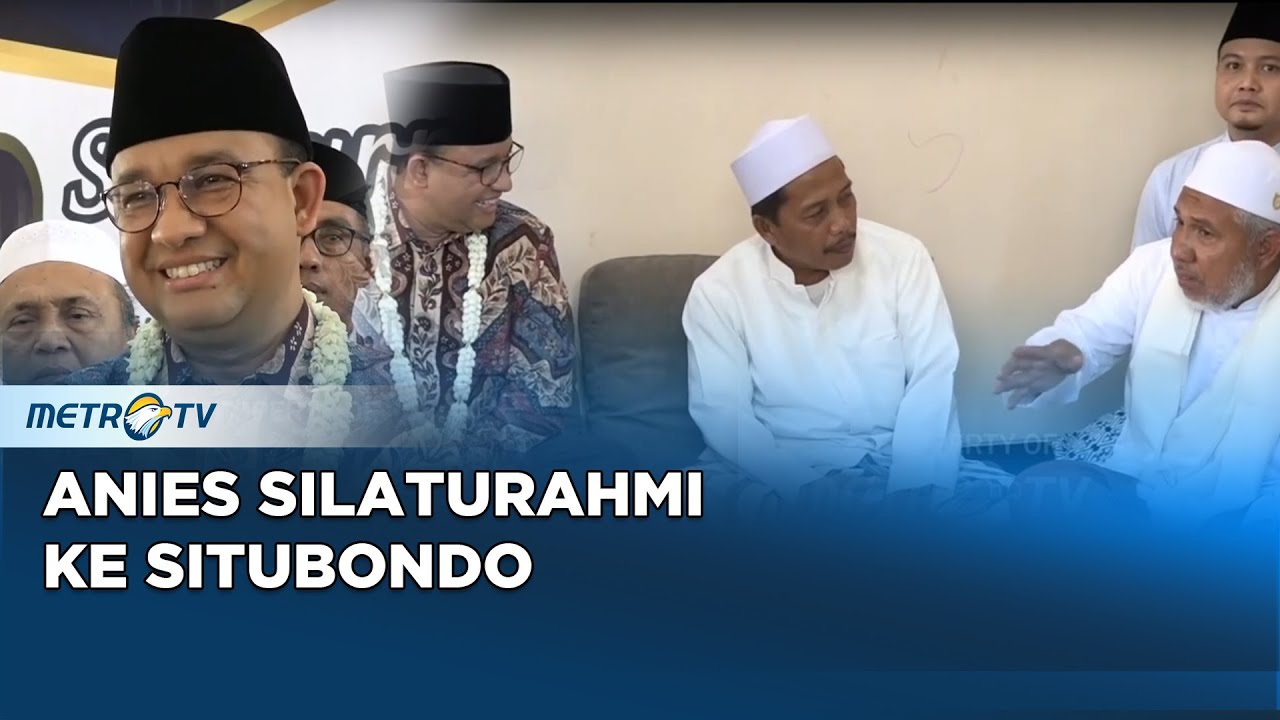 Bicara Politik - Anies Baswedan Silaturahmi ke Ponpes Nurul Wafa di Situbondo