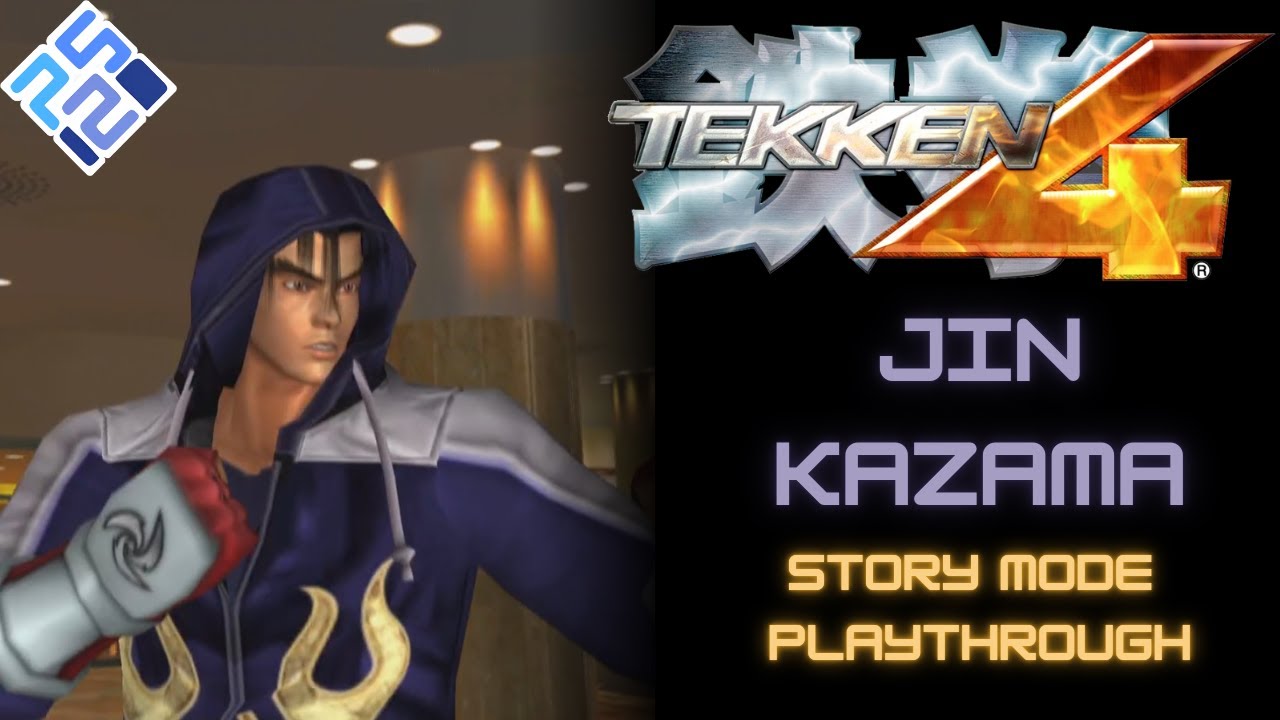 Tekken 4 Story Mode: Jin Kazama | (PCSX2)