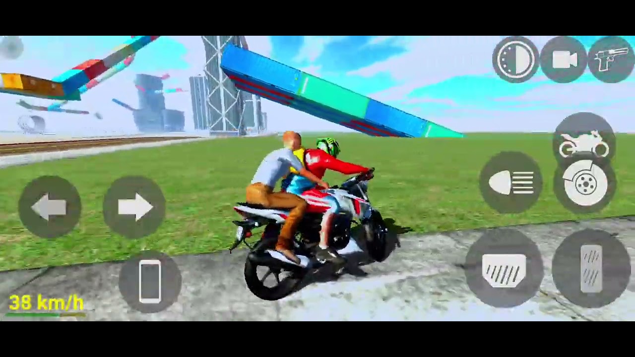 Indian bike driving 3D gameplay first time please support me thank you you