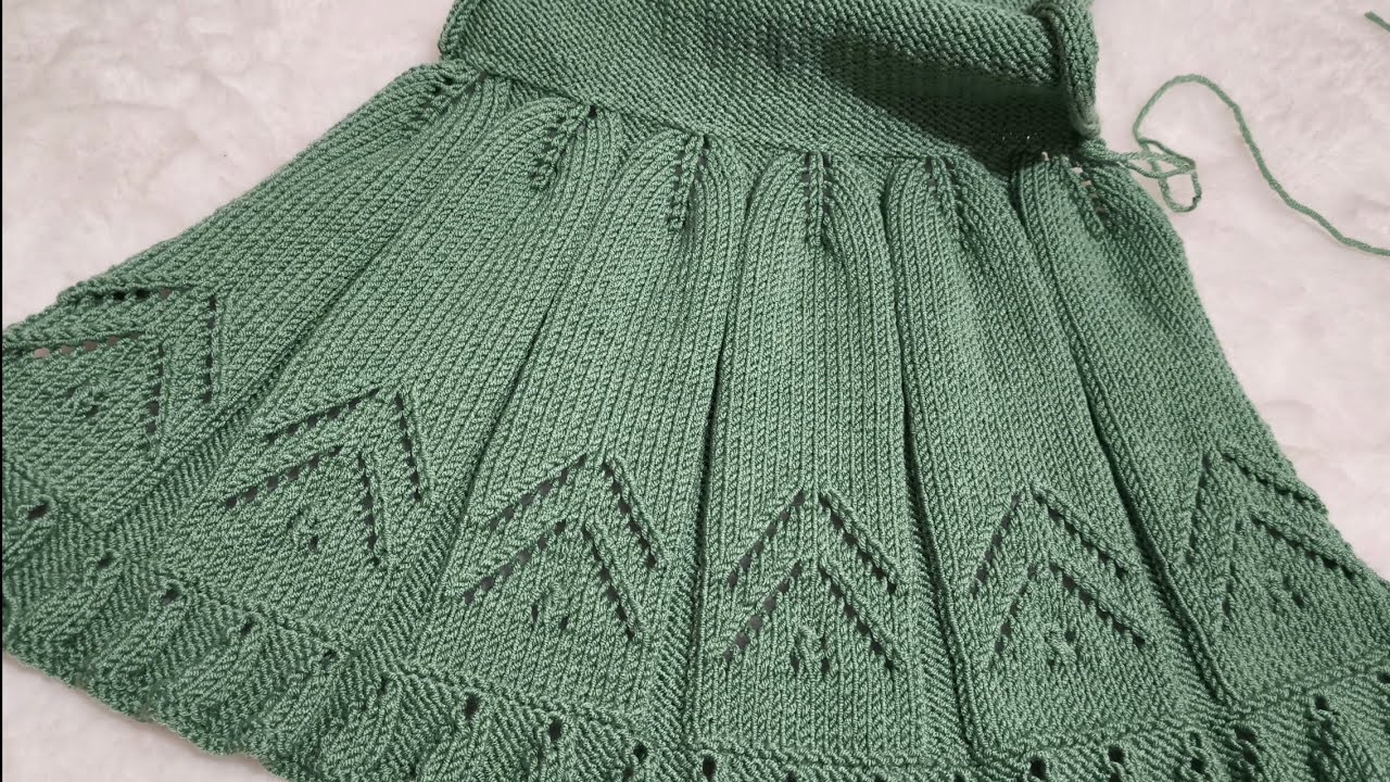 Ajurlu Şahane Elbise Modeli Adım Adım Anlatım 3 Yaş✅Part/2