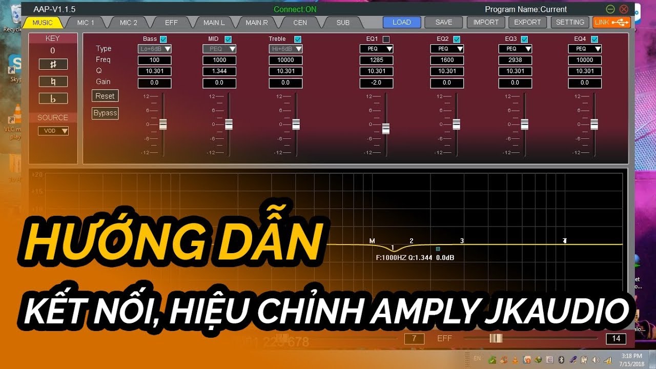Hướng dẫn kết nối và hiệu chỉnh Amply JKaudio