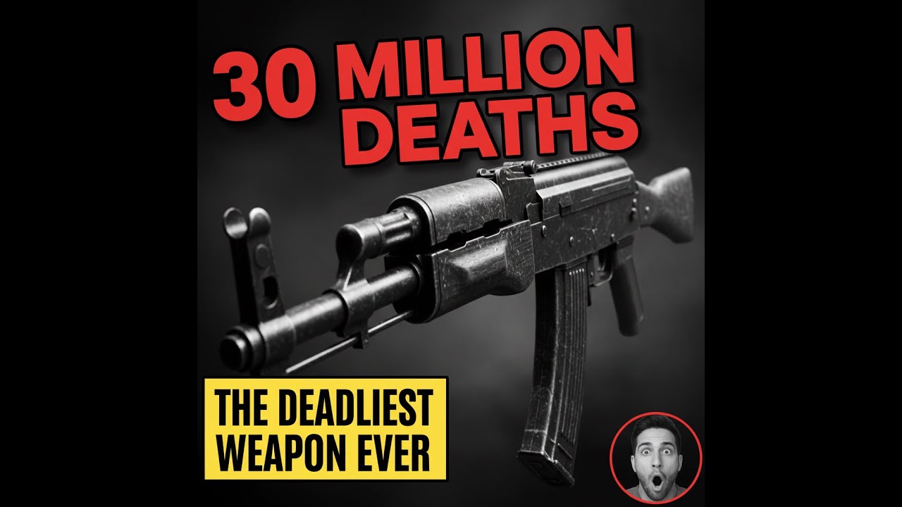AK-47: The Deadliest Weapon in Human History (30-70 Million Deaths)