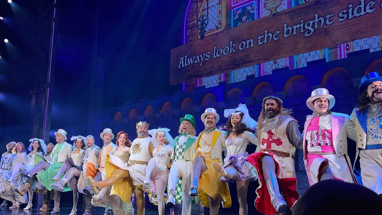 Monty Python’s Spamalot Broadway Musical - NYC - Curtain Call Bows - 1/14/24 @ 2PM