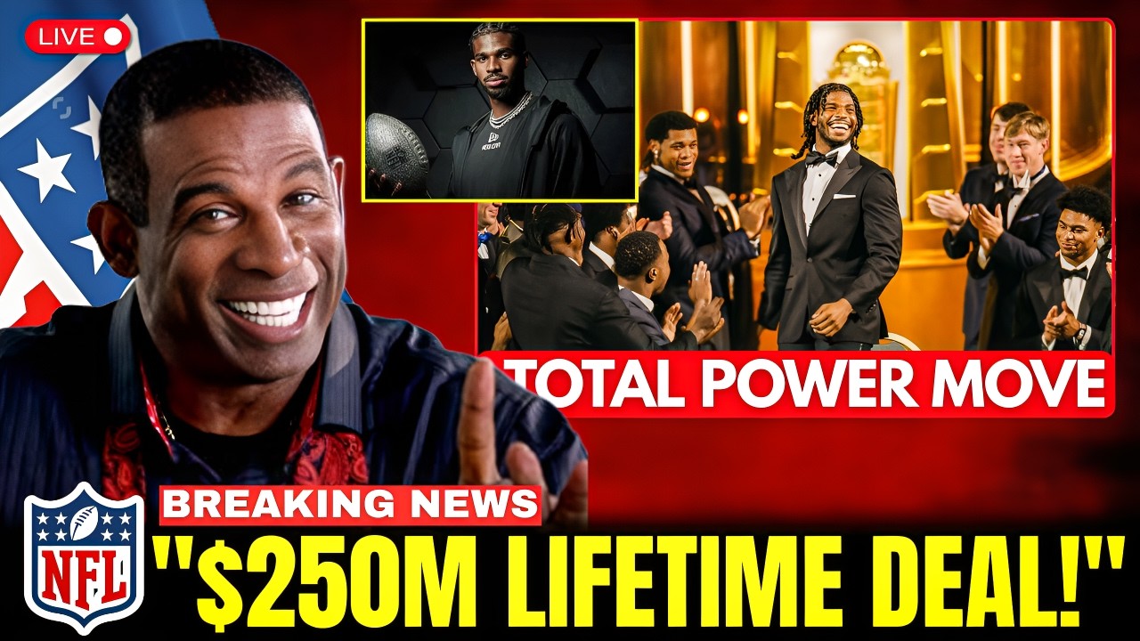 Deion Sanders EXCITES After Shedeur Signs SECRET $250M Lifetime Jordan Brand Deal!