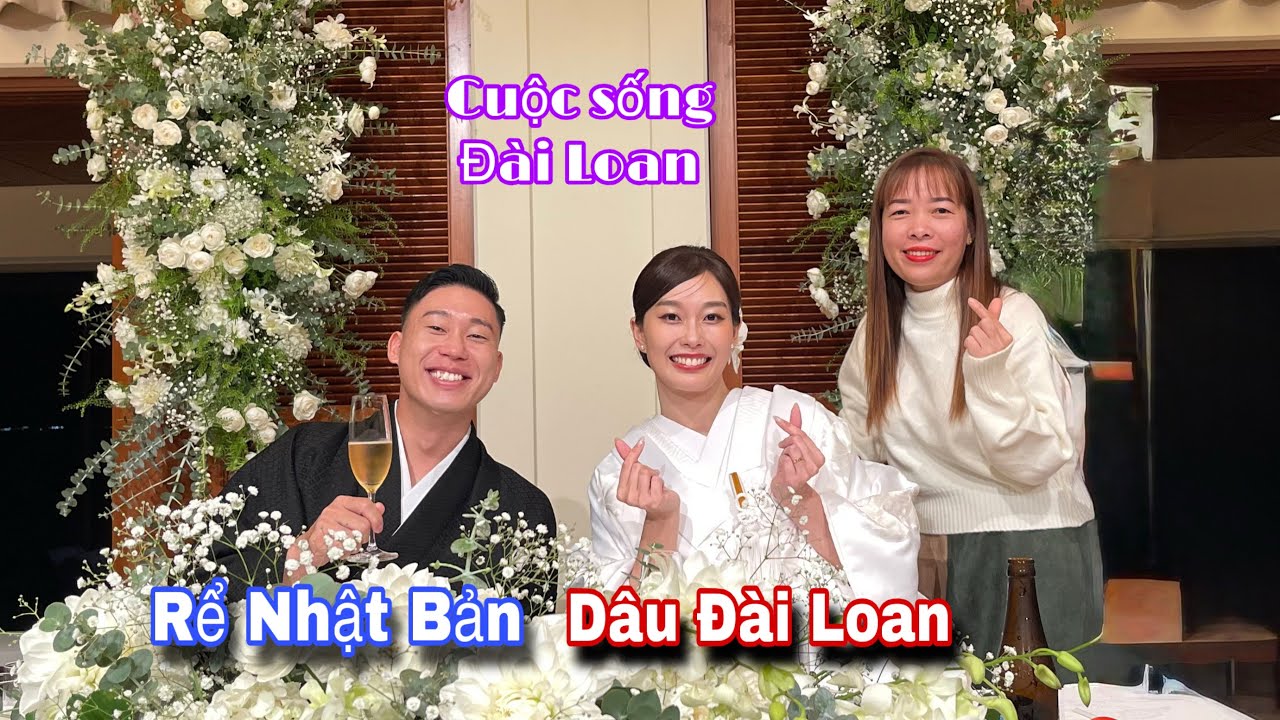 Đi Okinawa tham dự lễ cưới của chú rể Nhật Bản và cô dâu Đài Loan @thaophuongcuocsongDaiLoan 