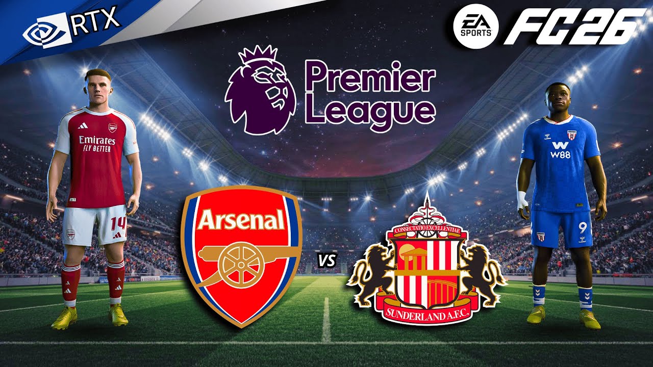 FC 26 - Arsenal vs Sunderland Ft. Gyokeres, Havertz | Premier League 25/26 Full Match | PC™ [4K60]
