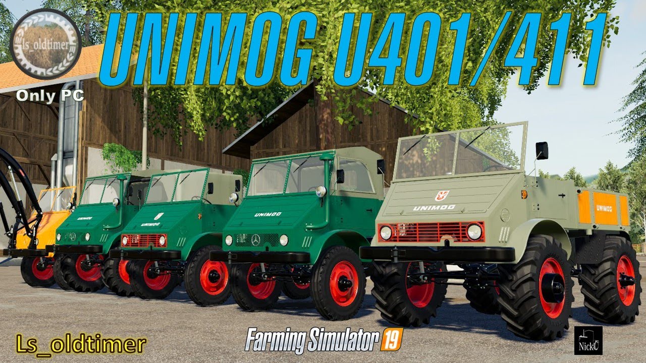FS 19 ⚙️ Unimog U401/411 by Ls_oldtimer [Presentazione PC] - #nicko87