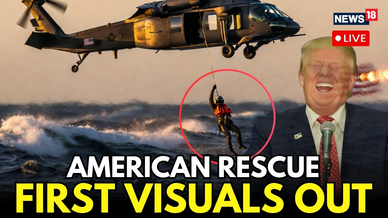 LIVE | US Rescues Second Fighter Pilot Stranded In Iran | WATCH Downed US F‑15 Pilot Rescue | N18G