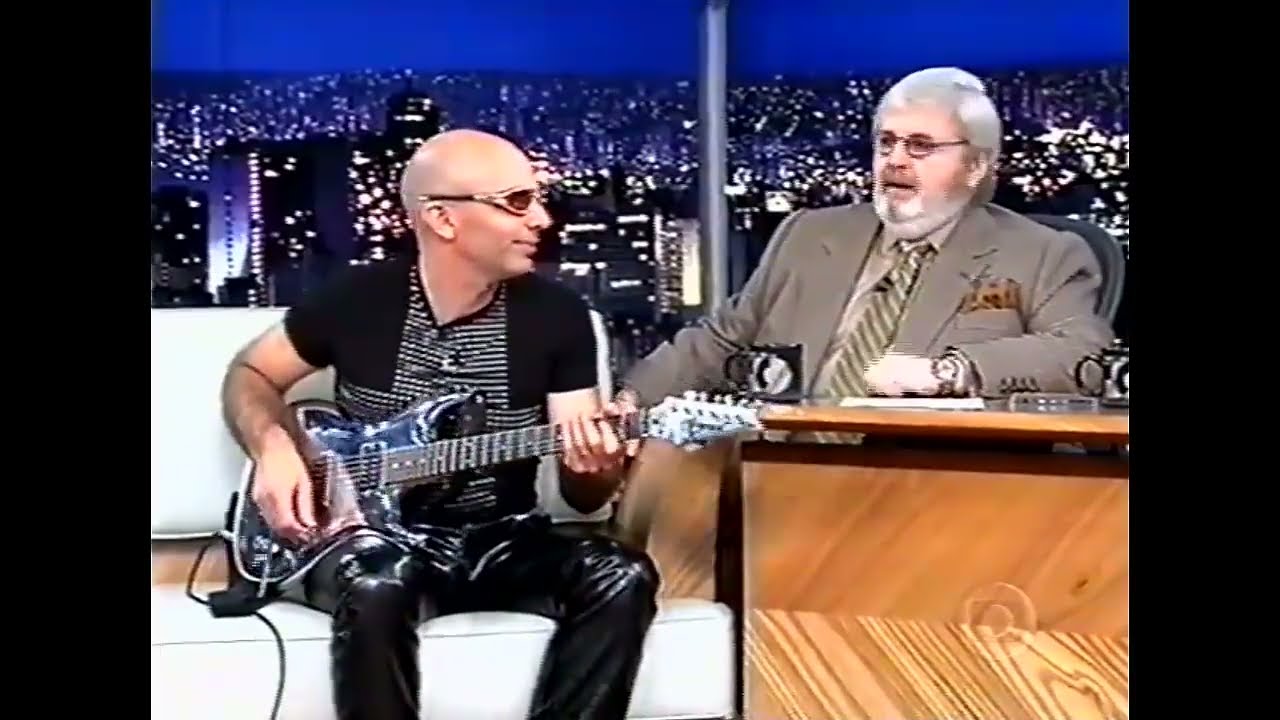 Joe Satriani on Programa Do J&ocirc; (2001)