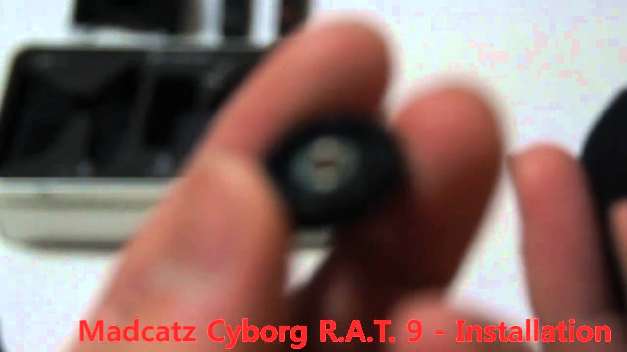 MAdcatz Cyborg R.A.T. 9 - Installation & Modification