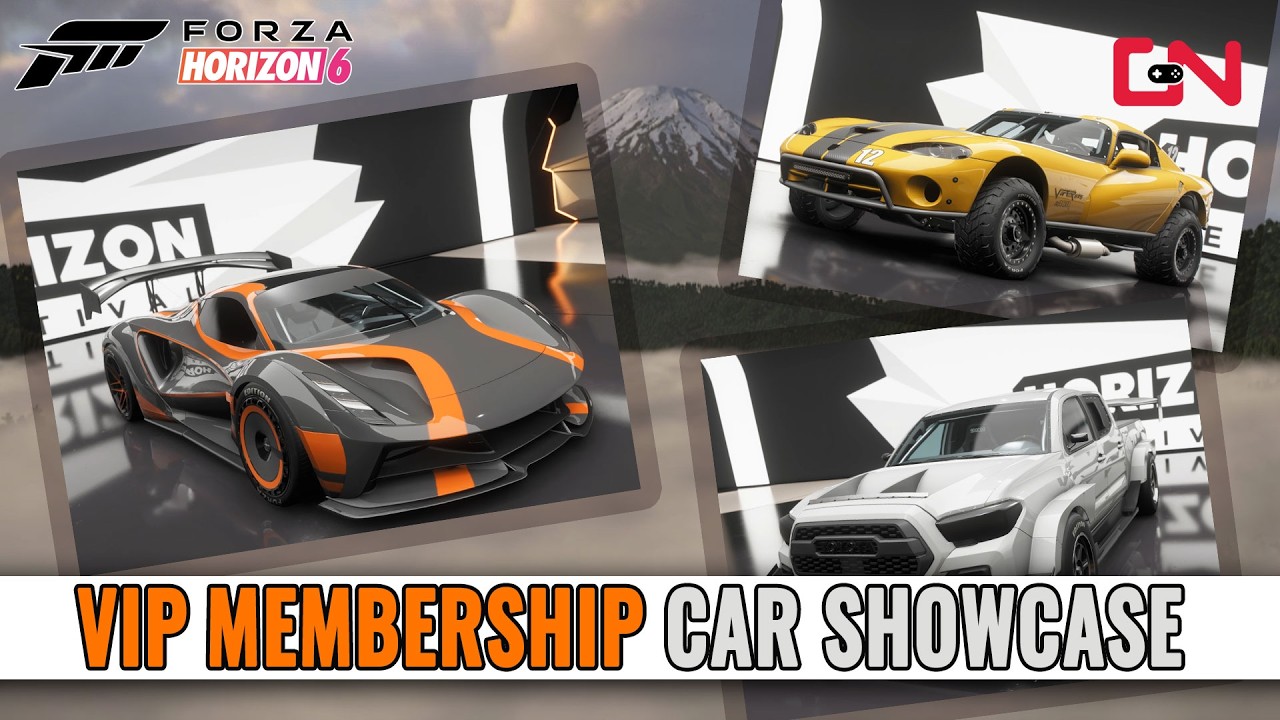 Forza Horizon 6 VIP Membership Car Showcase