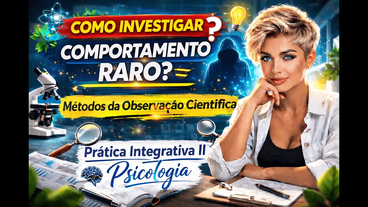 V08_COMO INVESTIGAR COMPORTAMENTO RARO?_OS MÉTODOS DE OBSERVAÇÃO_PRÁTICA INTEGRATIVA II
