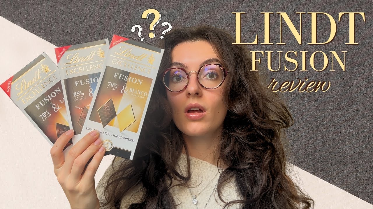 TWO chocolate bars in ONE?? - NEW Lindt Fusions chocolate review