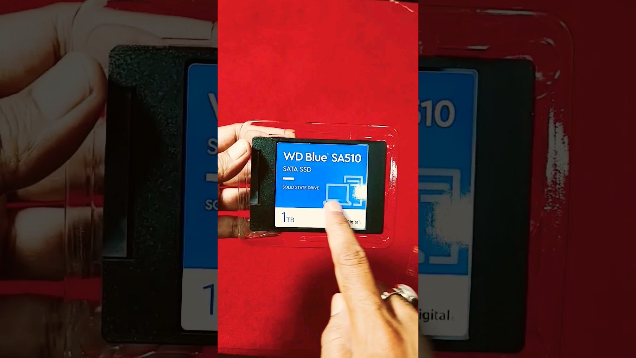WD blue SA510 2.5 inch 1 TB SATA SSD unboxing | western digital SA510 1 TB ssd #wd #wd1tb #sa510