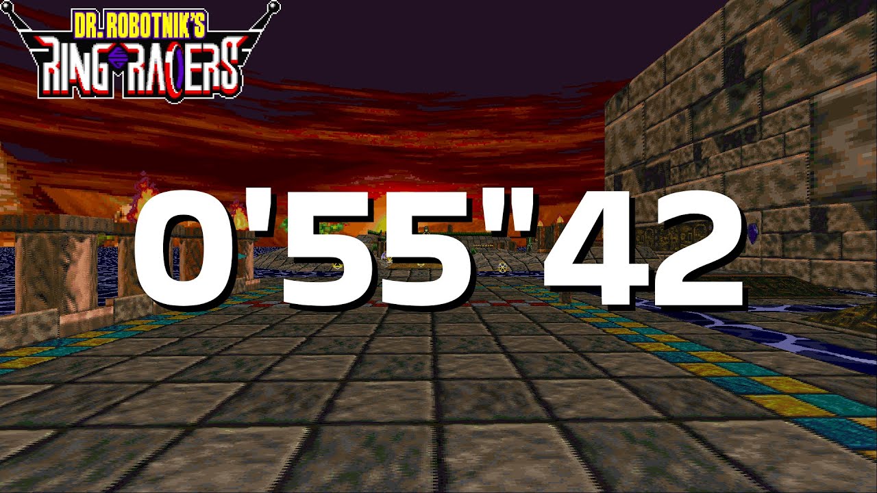 Dr. Robotnik's Ring Racers V2.3 - Regal Ruin Time Attack (0'55