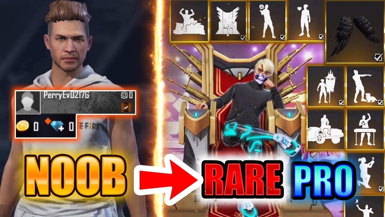 Free Fire новый аккаунт для *PRO* ЧАСТЬ 4 - посмотрите насколько *РЕДКИМ* стал😱🔥