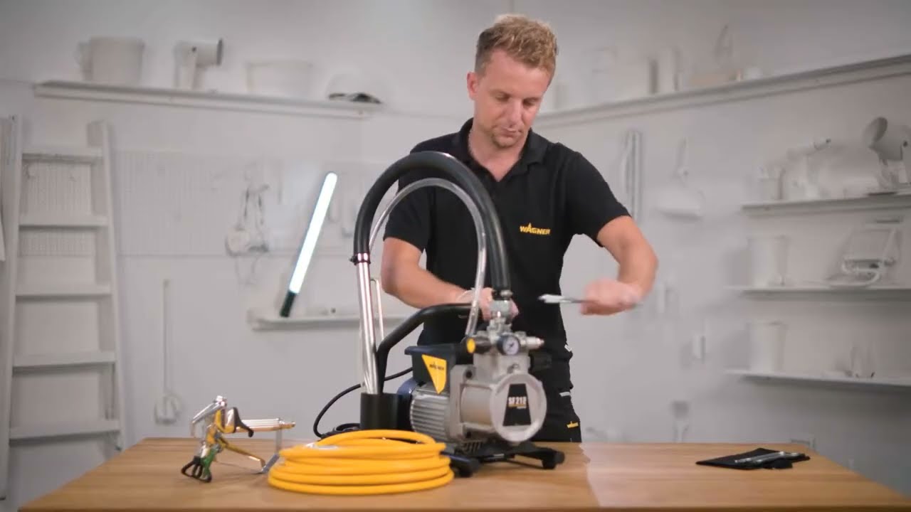 Wagner SuperFinish SF 21 Pro HEA - Setup, Application, Cleaning | CROP