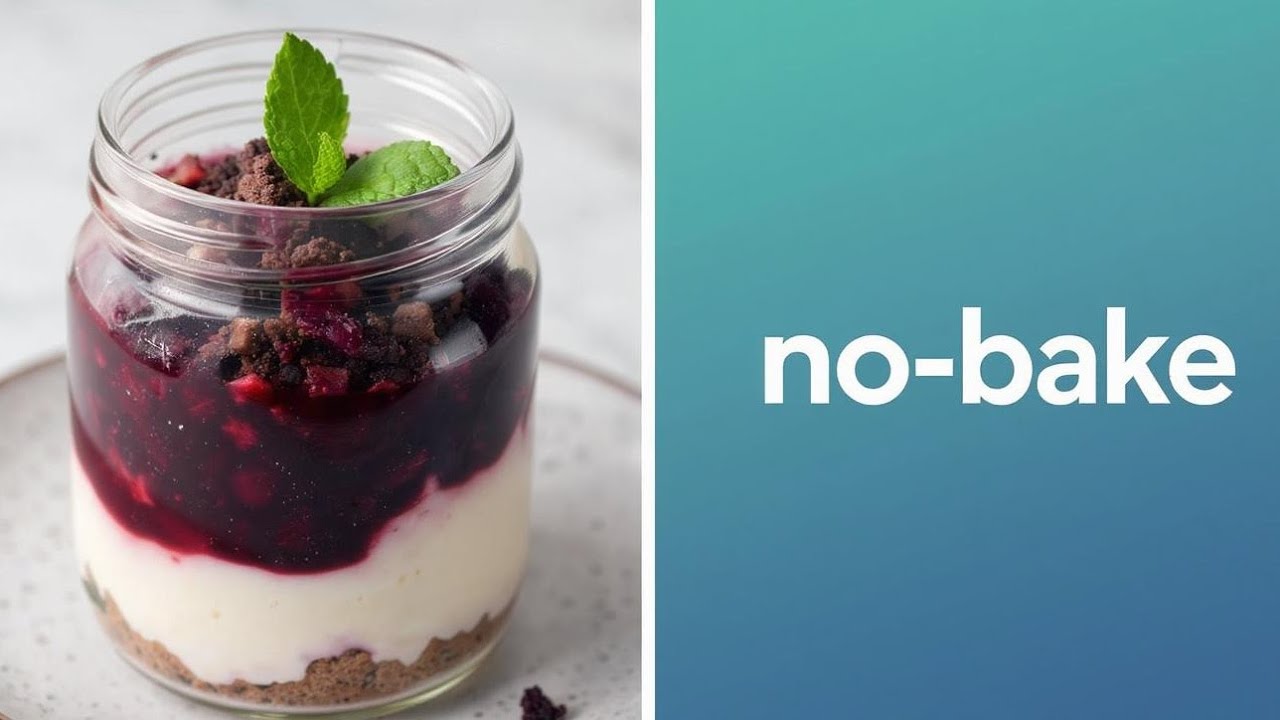 Chill Only Dessert ❌ No Cooking, No Stress, Great Presentation