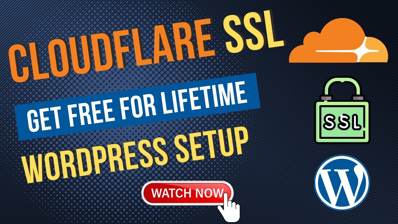 Cloudflare SSL WordPress Setup 2025 | How to Install SSL on WordPress Website Free (for LIFETIME)