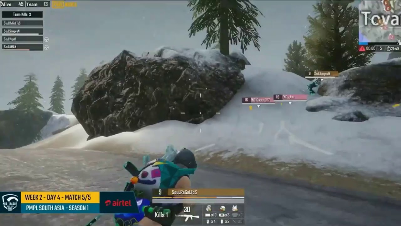 Soul vs Fnatic | Soulsangwan 1vs3 | PMPL HIGHLIGHTS | #pmpl2020