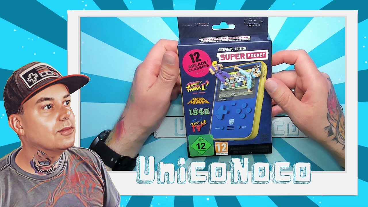 Super Pocket #02 Capcom Edition - Unboxing und Test (Deutsch I German)