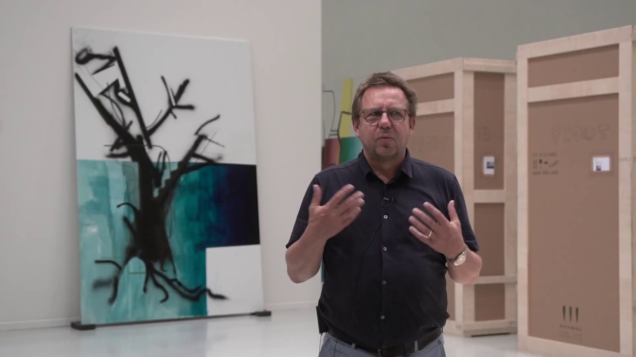 ALBERT OEHLEN / CARROLL DUNHAM. BÄUME / TREES – KURATORENINTERVIEW ZUM AUFBAU DER AUSSTELLUNG