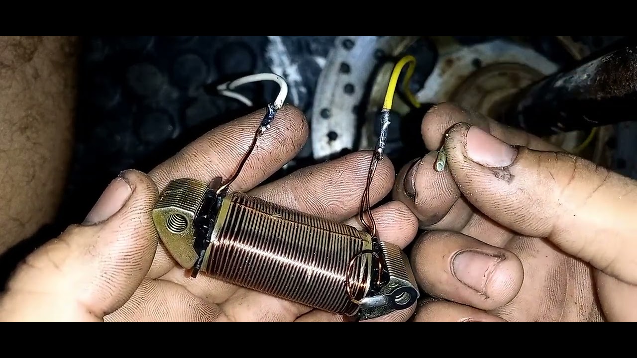bobina de luz da xy e biz 100 estalaçao de forma rápido e fácil