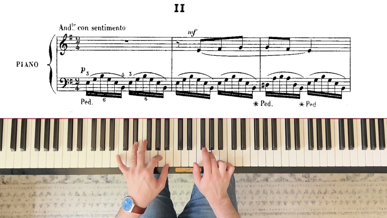 Théodore Lack - Left Hand Étude, Op. 75 No. 2 in E Minor