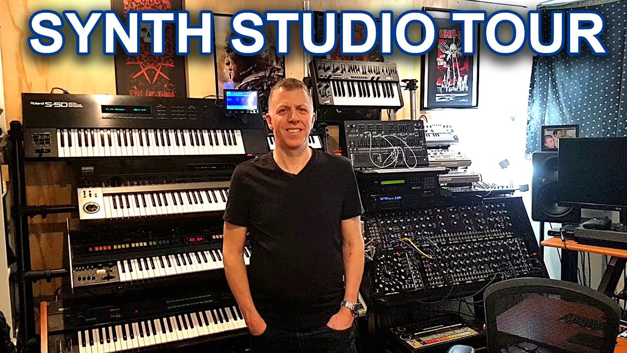 JOHNNY MORGAN'S Synth Dreams - Synth Studio Tour