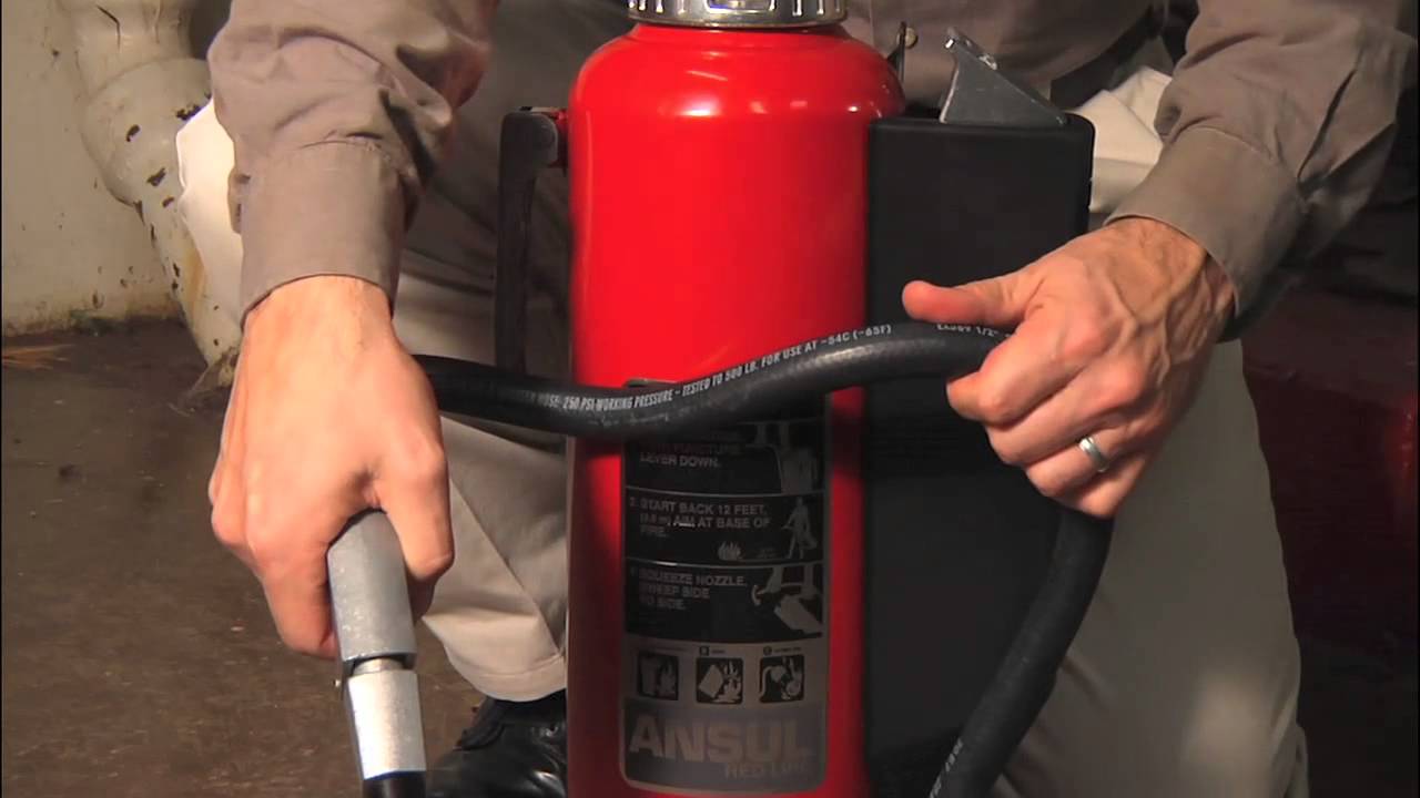 Ansul Red Line Cartridge Operated Fire Extinguishers Introduction