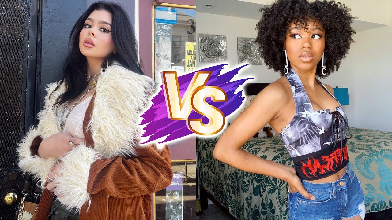 Riele Downs (Charlotte Henry Danger) VS Addison Riecke (Nora Thunderman) Natural Transformation🌟2024
