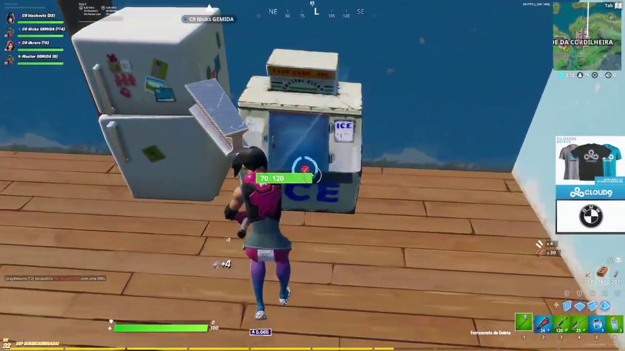 COMPILADO DO DIA EM FORTNITE #386 | LELEOZ, 1MARECHAI, THECAIOX, OKINGBR, FULL_TILTADO, JOHNPITTE...