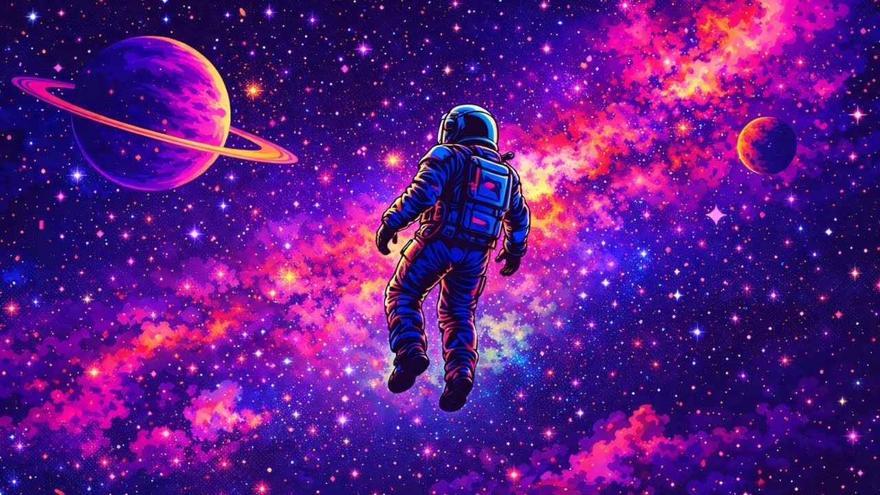 sci-fi lofi study beats – alone in space