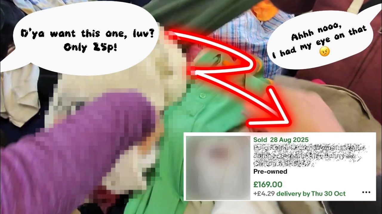 Пересечение границы в поисках сокровищ с распродажи | Потрачено 14,50 фунтов стерлингов, потенциа...