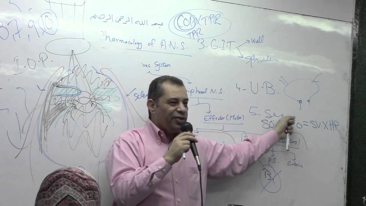 10. Dr. Ahmed Abd El-Rahman (introduction + chemical transmitter - parasympathetic)