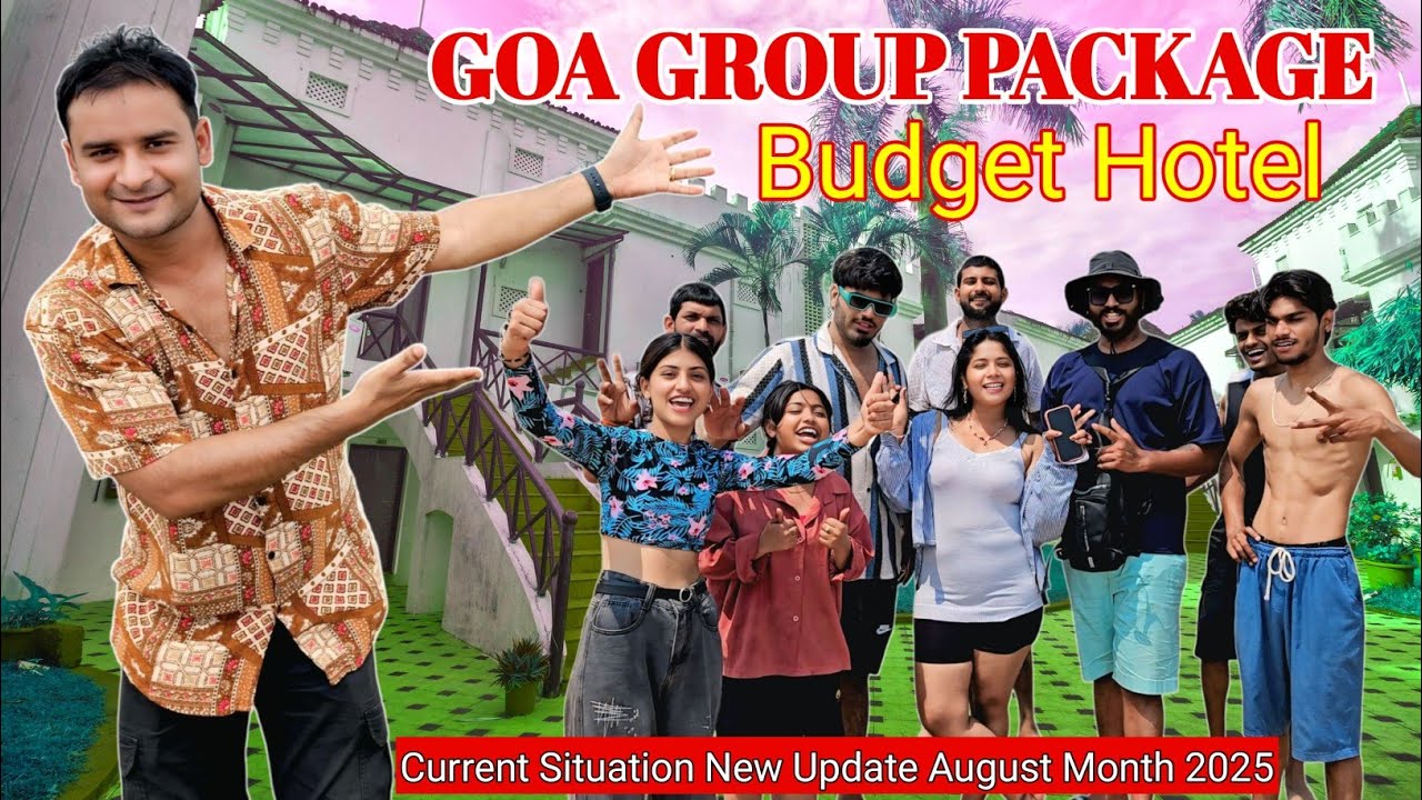 Group Stay In Goa | 8 Persons Stay | Cheapest Hotel Group Deal | Mgt Vlogs