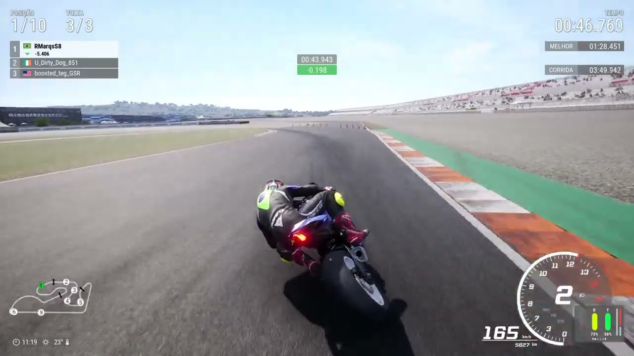 Ride 4 | Corrida em Val&ecirc;ncia | Yamaha R1 - online lobby