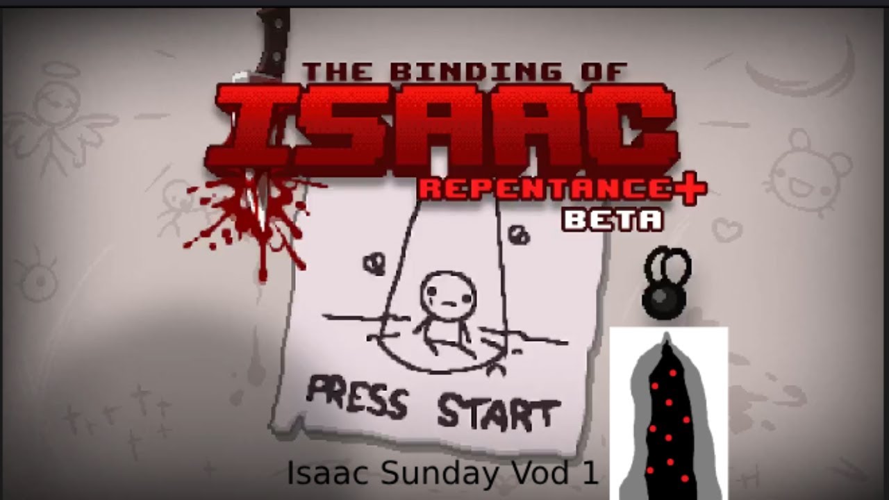 [Vod] Starting a Fresh Save - Isaac Sunday Stream 1