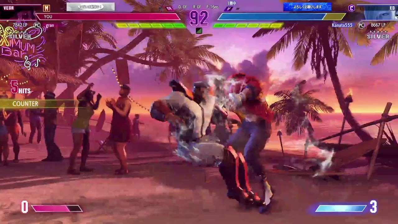 [スト6]朝活ランク最近モダンベガさわり出しました