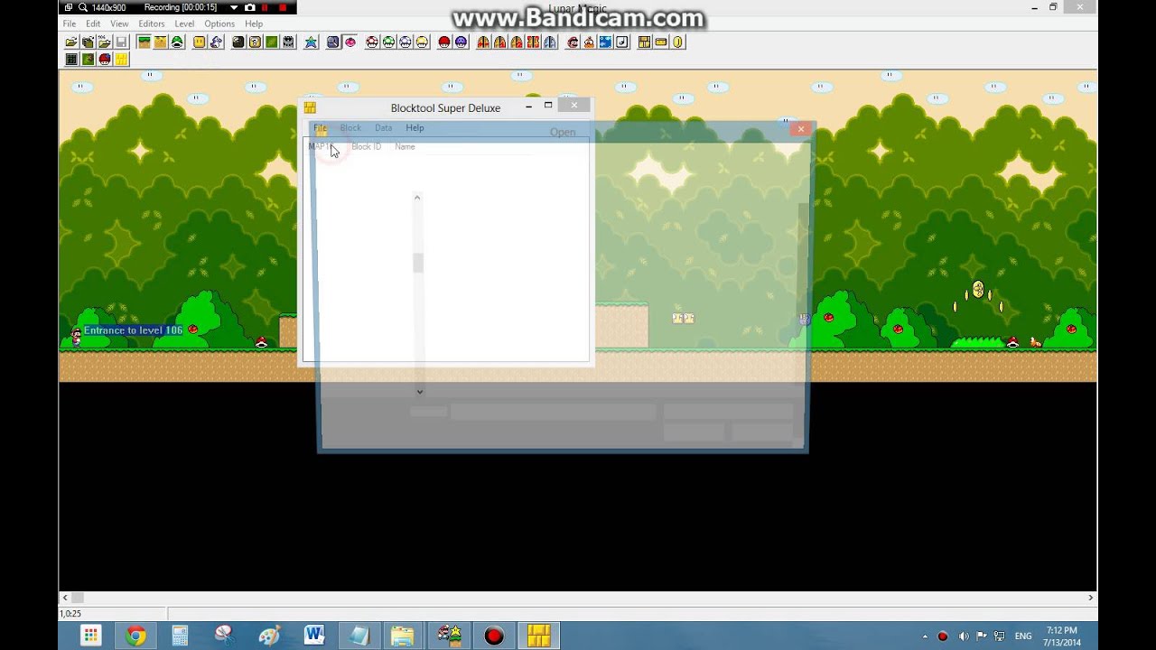 Blocktool in Lunar Magic!