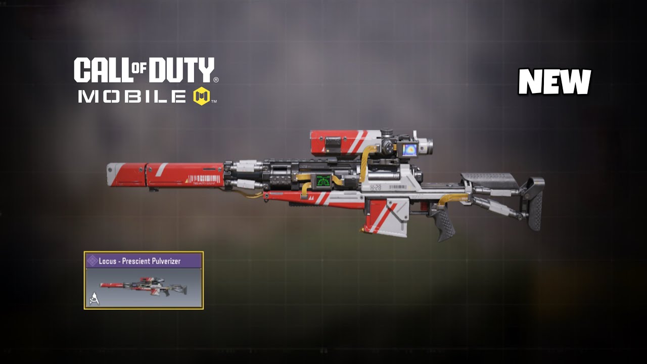 *NEW* Locus - Prescient Pulverizer Gameplay in COD Mobile! - Tier 10 BP Reward | Milton37LiveCODM 